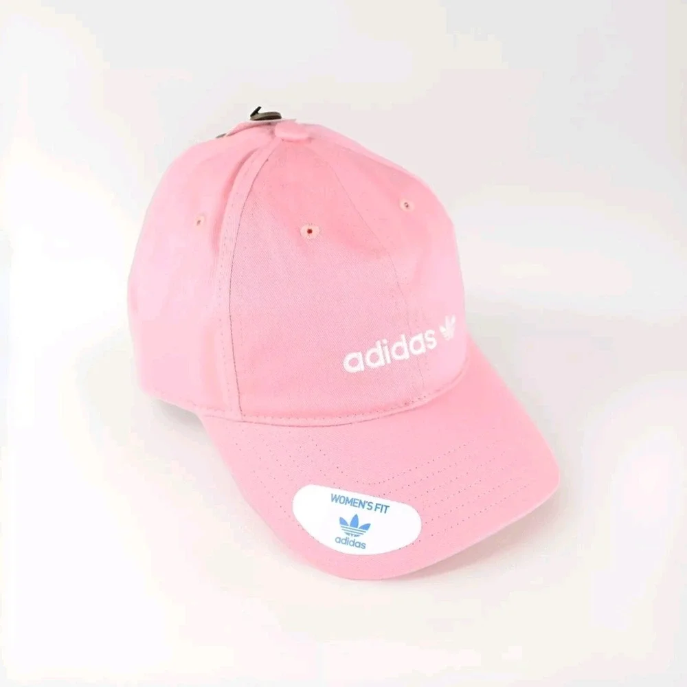 Adidas Womens Baseball StrapBack Cap Adjustable Hat  Trace Pink NWT Sportswear‎ - Picture 4 of 4